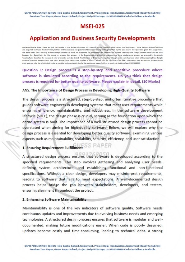 IGNOU MSEI-025 Solved Assignment Jan 2025 English Medium