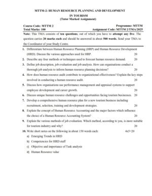 IGNOU MTTM-02 Solved Assignment 2025 English Medium