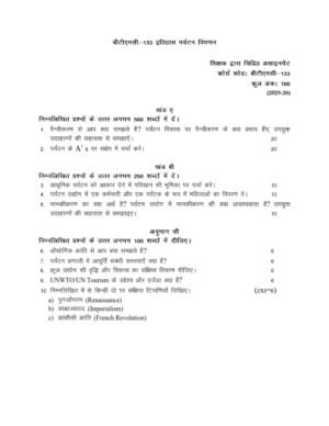 IGNOU BTMC-133 Solved Assignment 2025 Hindi Medium