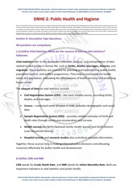 IGNOU DNHE-002 Solved Assignment 2025 English Medium - Image 3