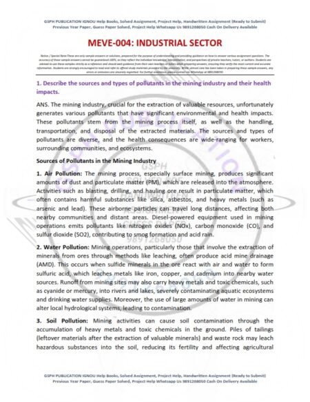 IGNOU MEVE-004 Solved Assignment 2025 English Medium