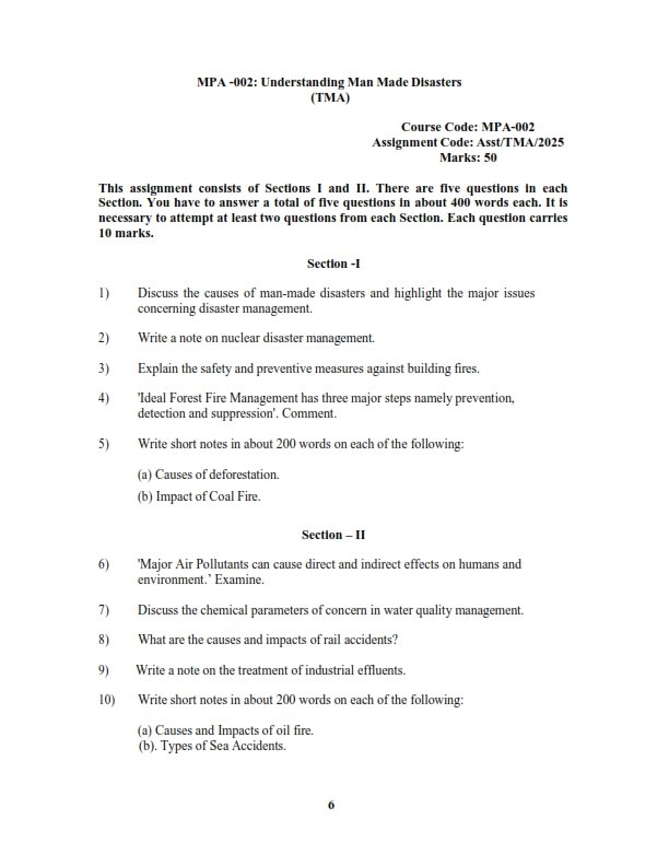 IGNOU MPA-002 Solved Assignment 2025