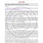 IGNOU BECC-132 Previous Year Solved Question Paper English Medium (JUNE 2024)