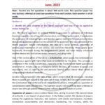 IGNOU BPSC-132 Previous Year Solved Question Paper English Medium (JUNE 2023)