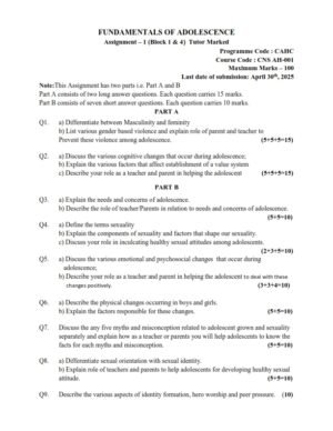 IGNOU CNS-AH-001 Solved Assignment 2025 English Medium