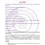 IGNOU MFN-03 Previous Year Solved Question Paper English Medium (JUNE 2022)