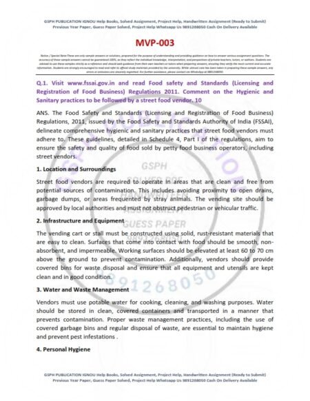 IGNOU MVP-003 Solved Assignment 2025 English Medium