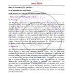 IGNOU MVPI-01 Previous Year Solved Question Paper English Medium (JUNE 2024)