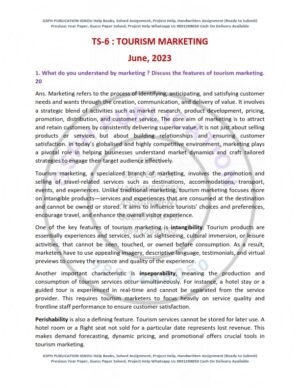 IGNOU TS-06 Previous Year Solved Question Paper English Medium (JUNE 2023)