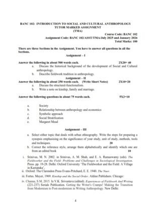IGNOU BANC-102 Solved Assignment 2025-26 English Medium