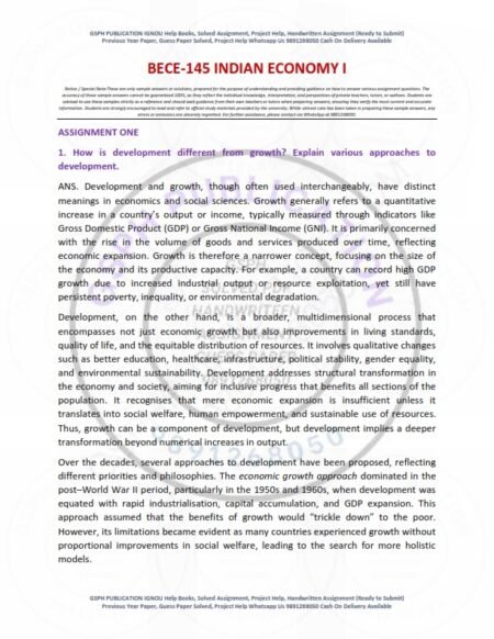 IGNOU BECE-145 Solved Assignment 2025-26 English Medium