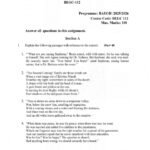 IGNOU BEGC-112 Solved Assignment 2025-26 English Medium