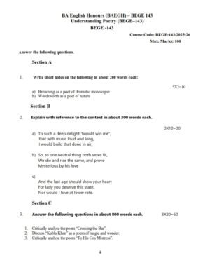 IGNOU BEGE-143 Solved Assignment 2025-26 English Medium