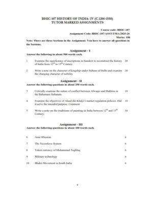 IGNOU BHIC-107 Solved Assignment 2025-26 English Medium