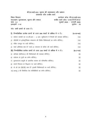IGNOU BLI-223 Solved Assignment 2025-26 Hindi Medium