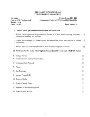 IGNOU BLI-224 Solved Assignment 2025-26 English Medium