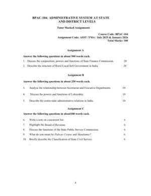 IGNOU BPAC-104 Solved Assignment 2025-26 English Medium