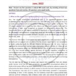 IGNOU BPAE-141 Previous Year Solved Question Paper English Medium (June 2022)