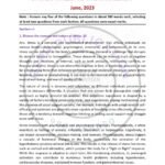 IGNOU BPAS-186 Previous Year Solved Question Paper English Medium (JUNE 2023)