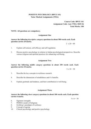 IGNOU BPCE-141 Solved Assignment 2025-26 English Medium