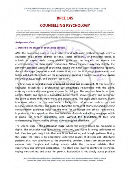 IGNOU BPCE-145 Solved Assignment 2025-26 English Medium