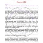 IGNOU BPCG-175 Previous Year Solved Question Paper English Medium (DEC 2023)
