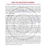IGNOU BSOC-133 Previous Year Solved Question Paper English Medium (JUNE 2022)