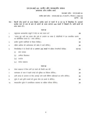 IGNOU MHI-01 Solved Assignment 2025-26 Hindi Medium