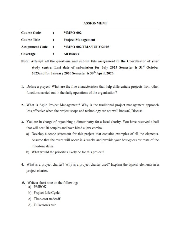 IGNOU MMPO-02 Solved Assignment 2025-26 English Medium