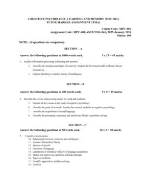 IGNOU MPC-01 Solved Assignment 2025-26 English Medium