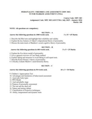 IGNOU MPC-03 Solved Assignment 2025-26 English Medium