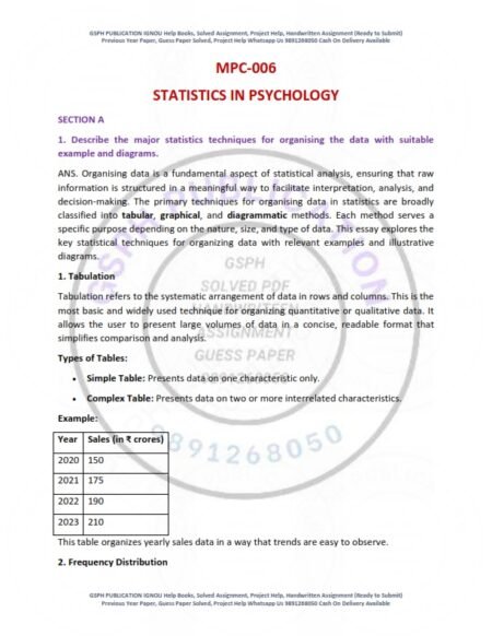 IGNOU MPC-01-02-03-04-05-06 Solved Assignment 2025-26 English Medium COMBO - Image 11