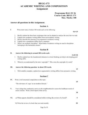 IGNOU BEGG-173 Solved Assignment 2025-26 English Medium