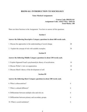 IGNOU BSOM-161 Solved Assignment 2025-26 English Medium