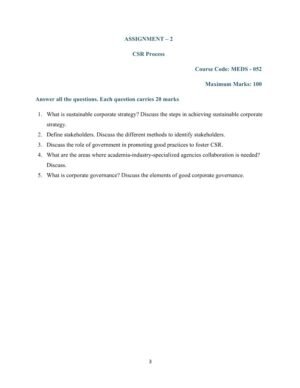 IGNOU MEDS-52 Solved Assignment 2025-26 English Medium