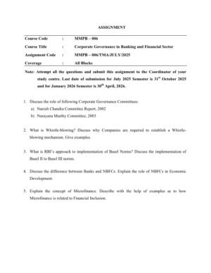 IGNOU MMPB-06 Solved Assignment 2025-26 English Medium