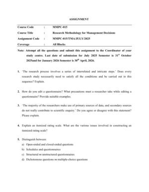 IGNOU MMPC-015 Solved Assignment 2025-26 English Medium