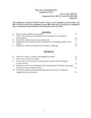 IGNOU MPA-017 Solved Assignment 2025-26 English Medium