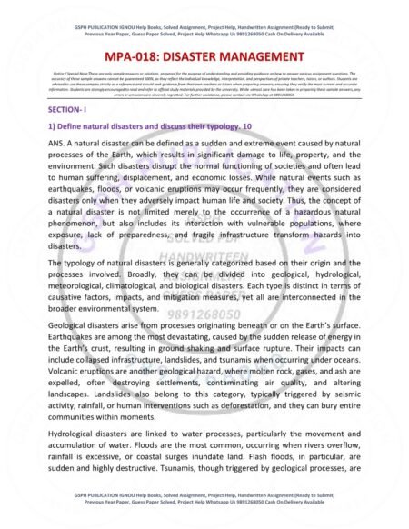 IGNOU MPA-018 Solved Assignment 2025-26 English Medium - Image 2