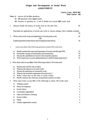 IGNOU MSW-01 Solved Assignment 2025-26 English Medium