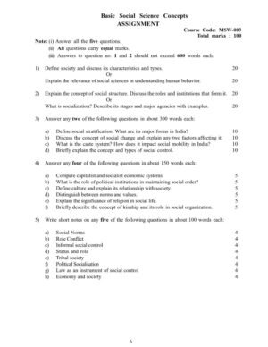 IGNOU MSW-03 Solved Assignment 2025-26 English Medium