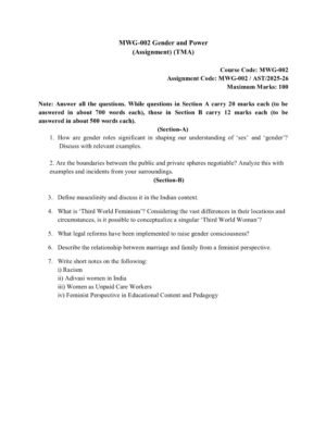 IGNOU MWG-02 Solved Assignment 2025-26 English Medium