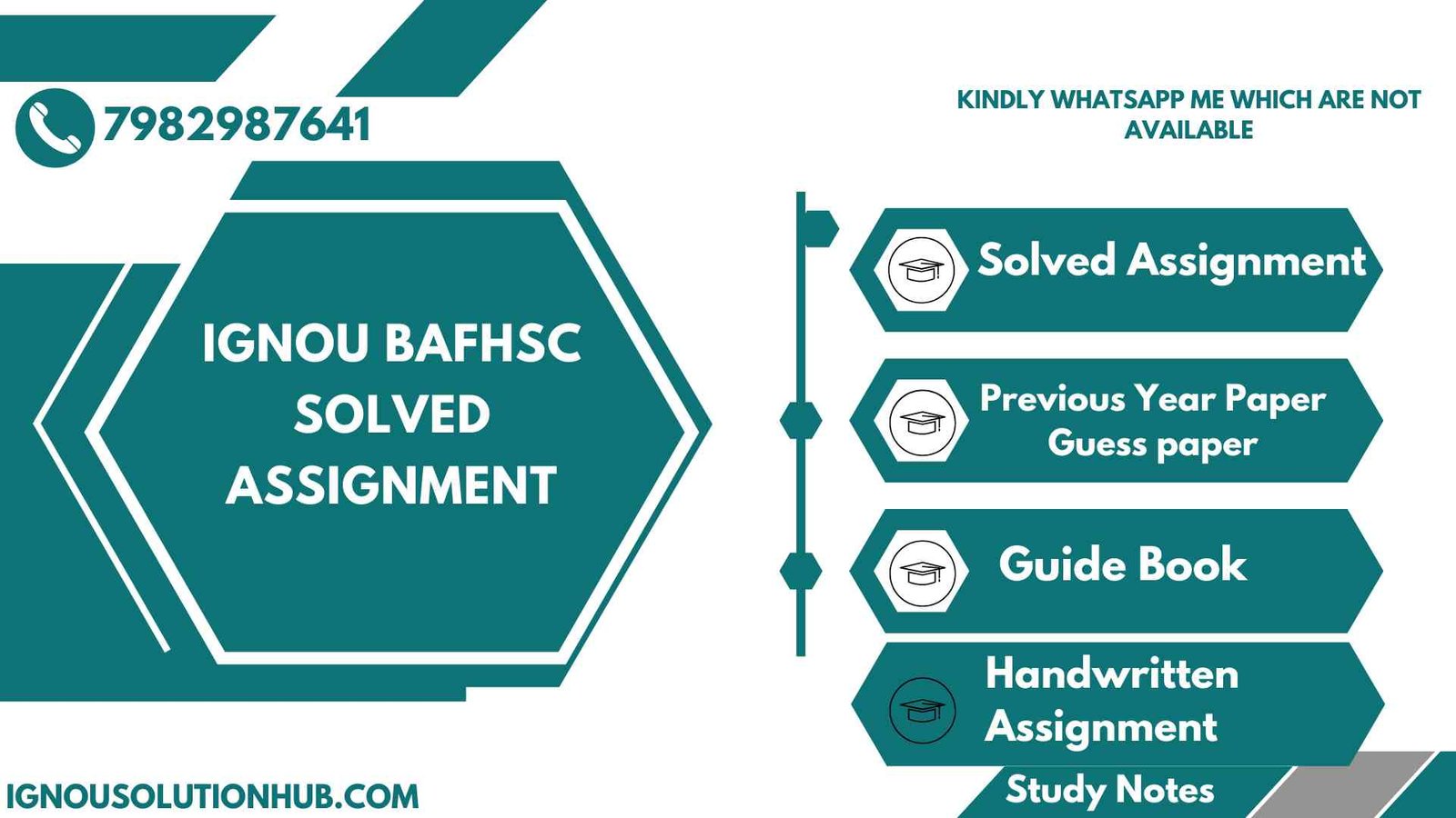 IGNOU BAFHSC Solved Assignment