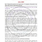 IGNOU MEG-06 Previous Year Solved Question Paper English Medium (JUNE 2024)