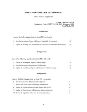 IGNOU BPAG-174 Solved Assignment 2025-26 English Medium