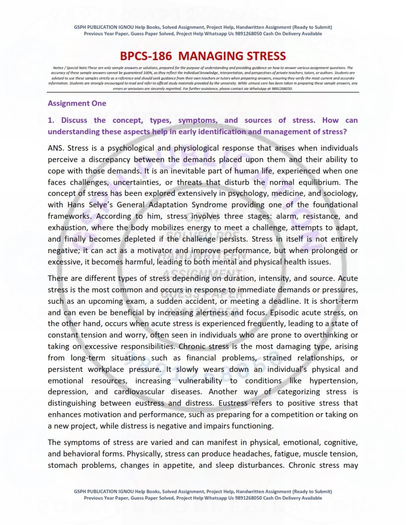 IGNOU BPCS-186 Solved Assignment 2025-26 English Medium - Image 3