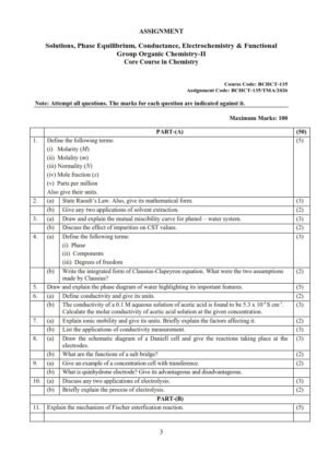 IGNOU BCHCT-135 Solved Assignment 2026 English Medium 