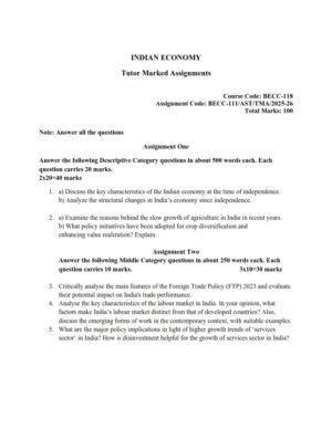 IGNOU BECC-118 Solved Assignment 2025-26 English Medium