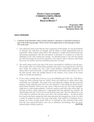 IGNOU BEGE-105 Solved Assignment 2025-26 English Medium