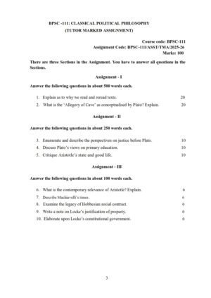 IGNOU BPSC-111 Solved Assignment 2025-26 English Medium